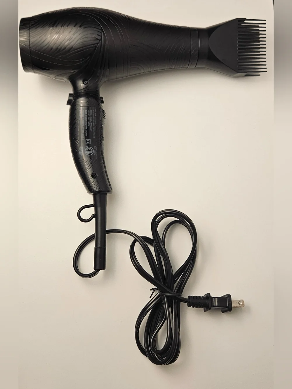 Conair Hair Dryer w Comb Attachment Ionic Blow Dryer Styling Tool - Picture 1 of 9